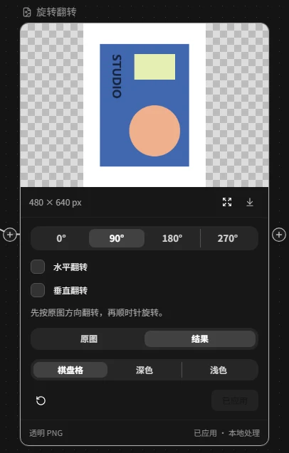 图片素材:输出结果截图